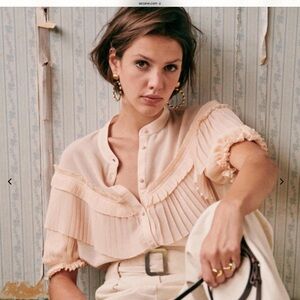 Sezane Chemise Tomette brand new with tag